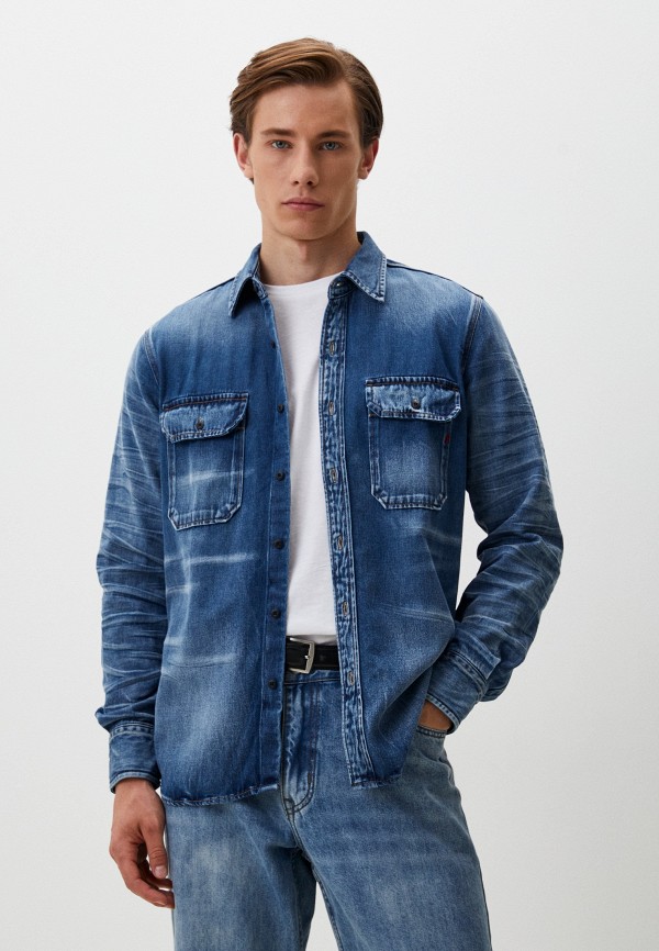 Рубашка джинсовая Replay 9100₽