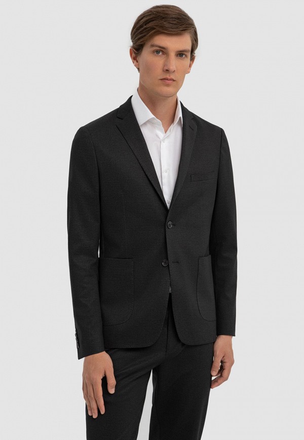 

Пиджак Kanzler, Серый, Slim fit