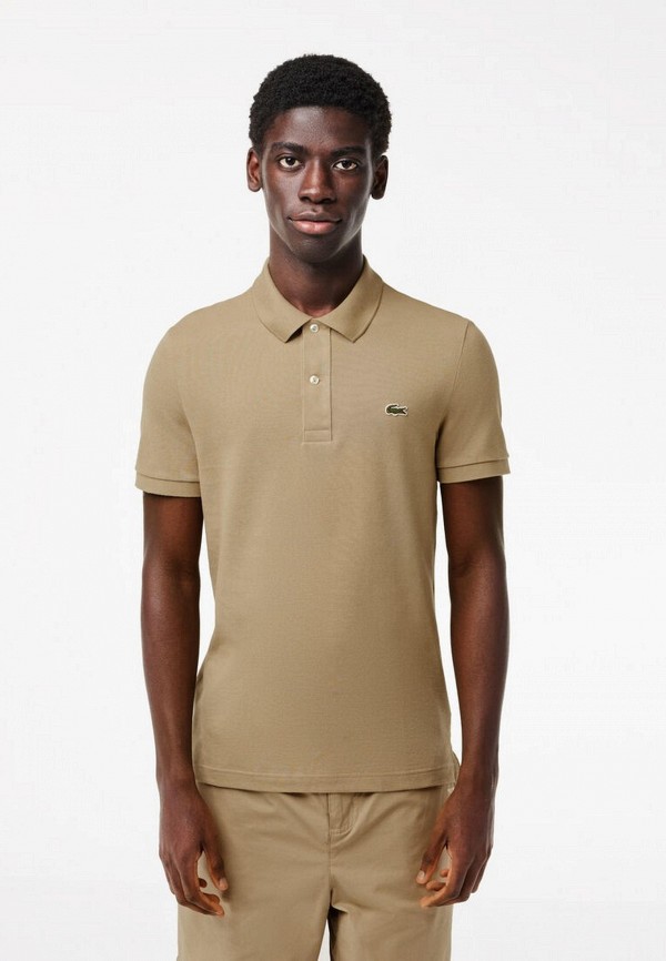 

Поло Lacoste, Бежевый