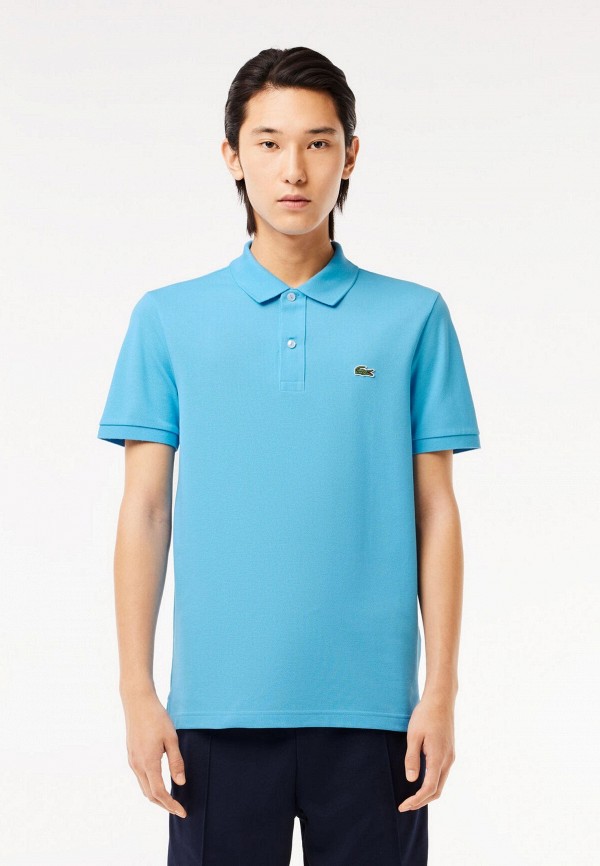 

Поло Lacoste, Голубой