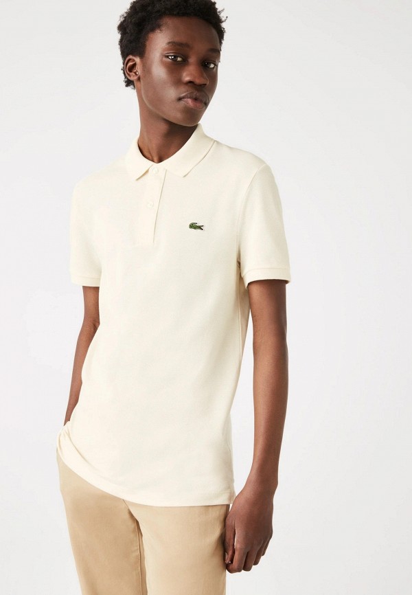 

Поло Lacoste, Бежевый