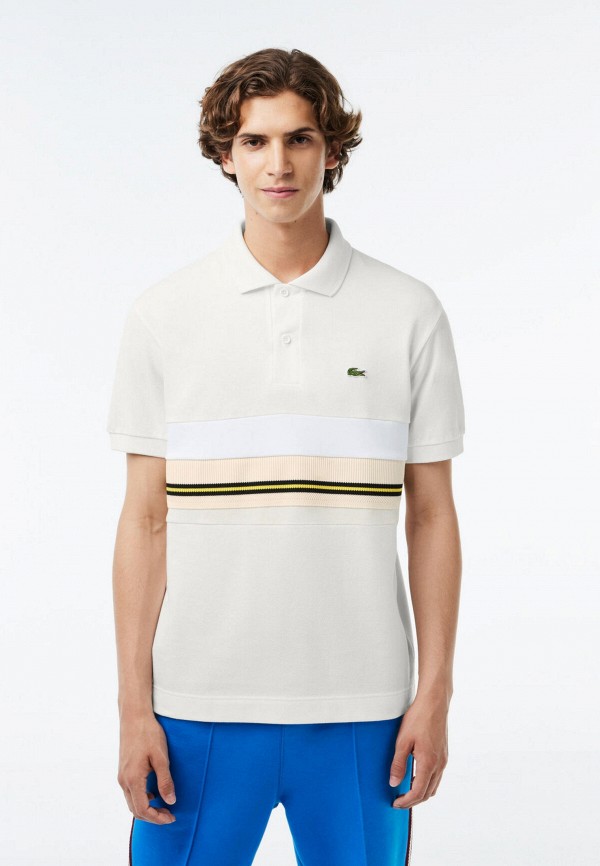 

Поло Lacoste, Белый