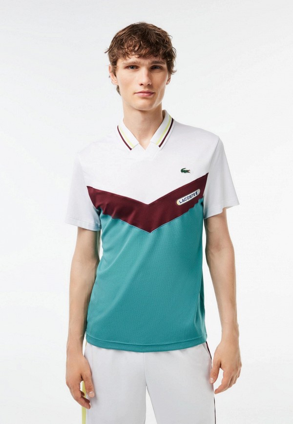 

Поло Lacoste, Бирюзовый