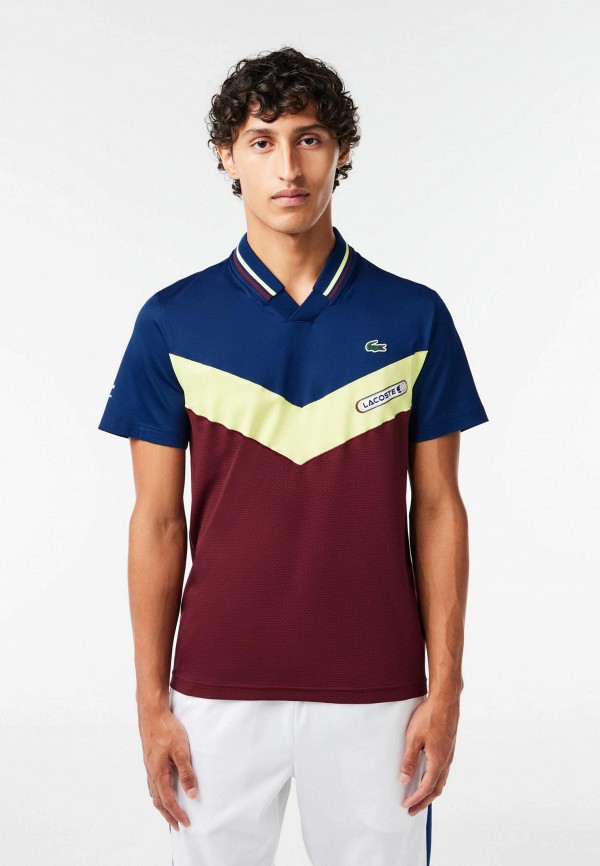 

Поло Lacoste, Бордовый