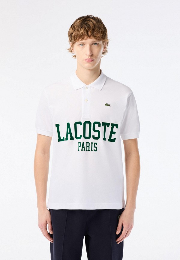 

Поло Lacoste, Белый