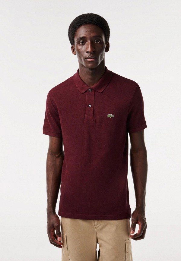 

Поло Lacoste, Бордовый