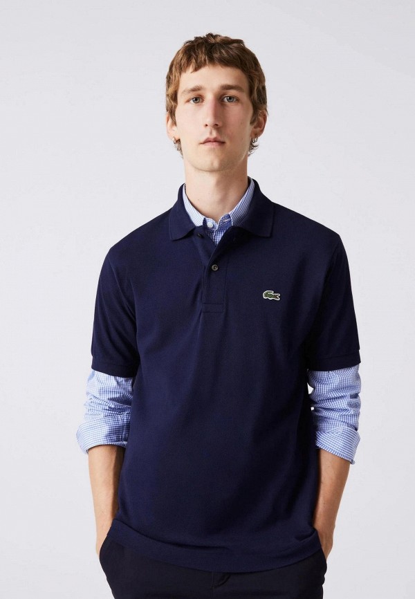 

Поло Lacoste, Синий