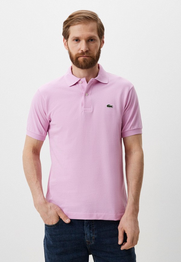 

Поло Lacoste, Розовый