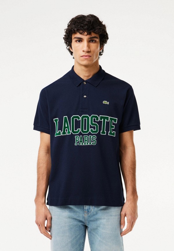 

Поло Lacoste, Синий