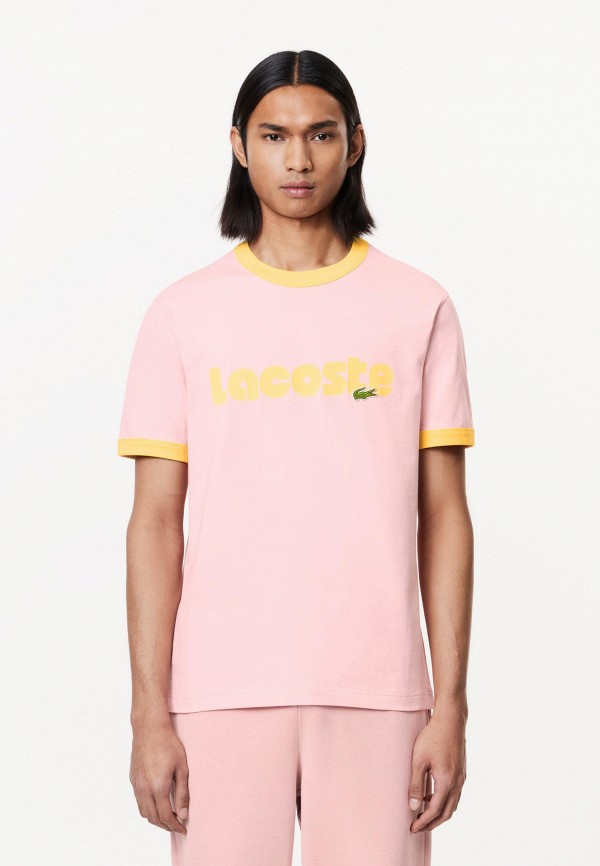 

Футболка Lacoste, Розовый