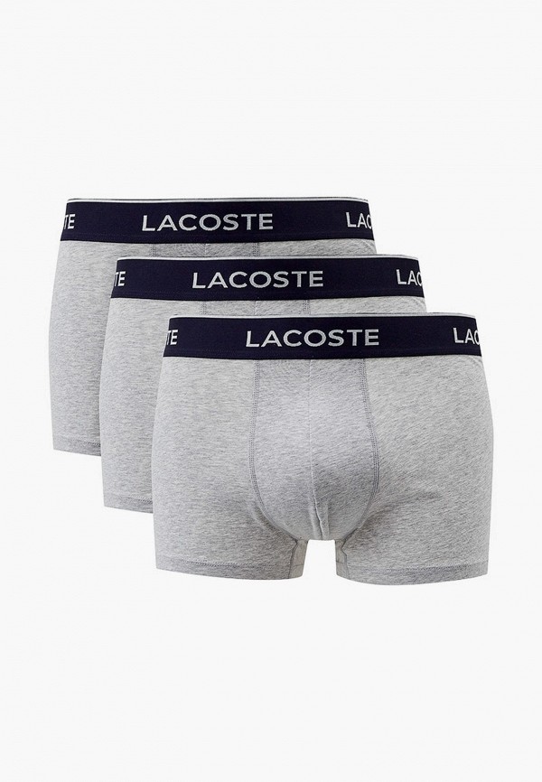 

Трусы 3 шт. Lacoste, Серый