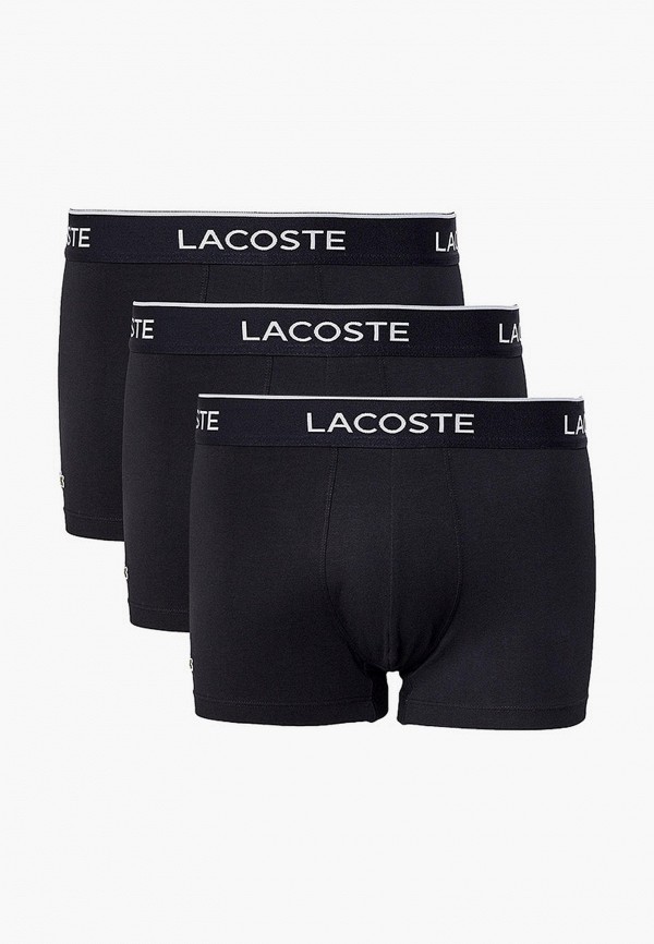 

Трусы 3 шт. Lacoste, Черный
