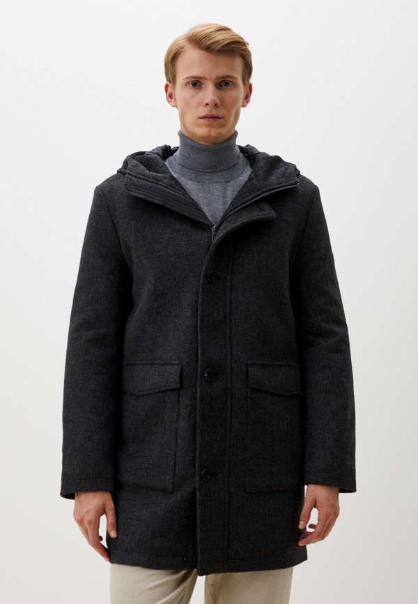 Пальто однобортное Madzerini