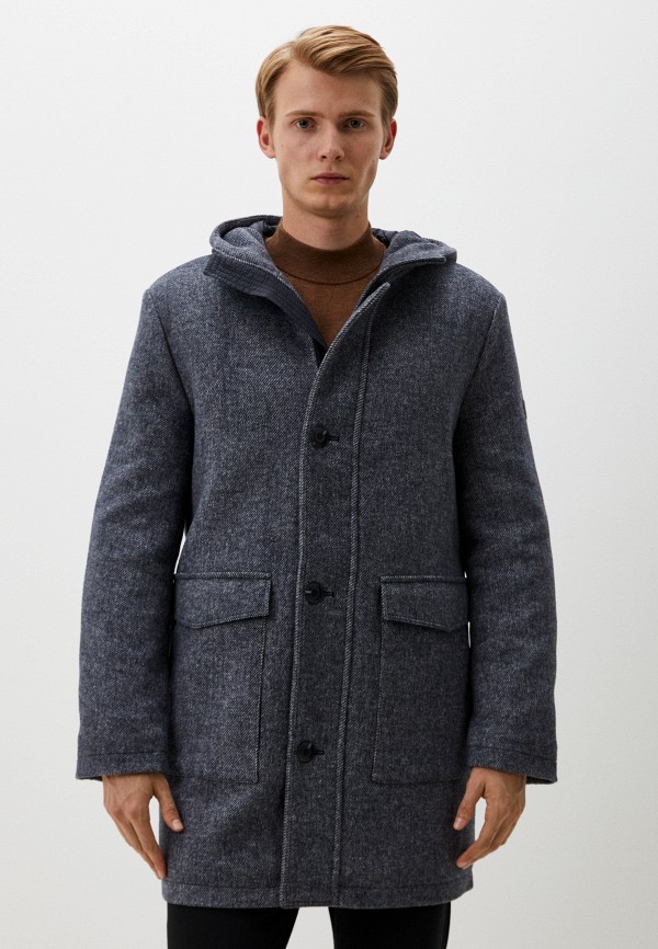 Пальто однобортное Madzerini