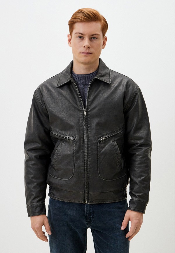 Куртка кожаная Colins Regular Fit Lamoda Exclusive