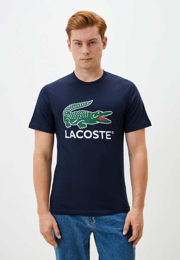 Футболка Lacoste цвет Синий 