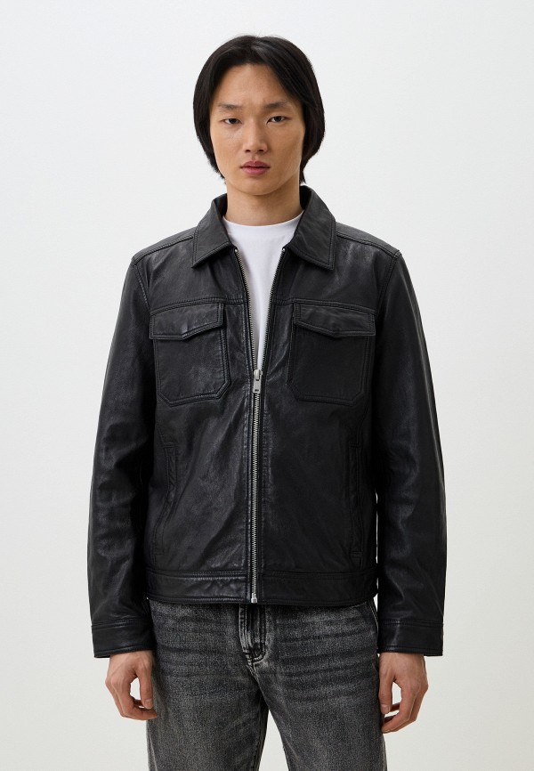 Куртка кожаная Jorg Weber