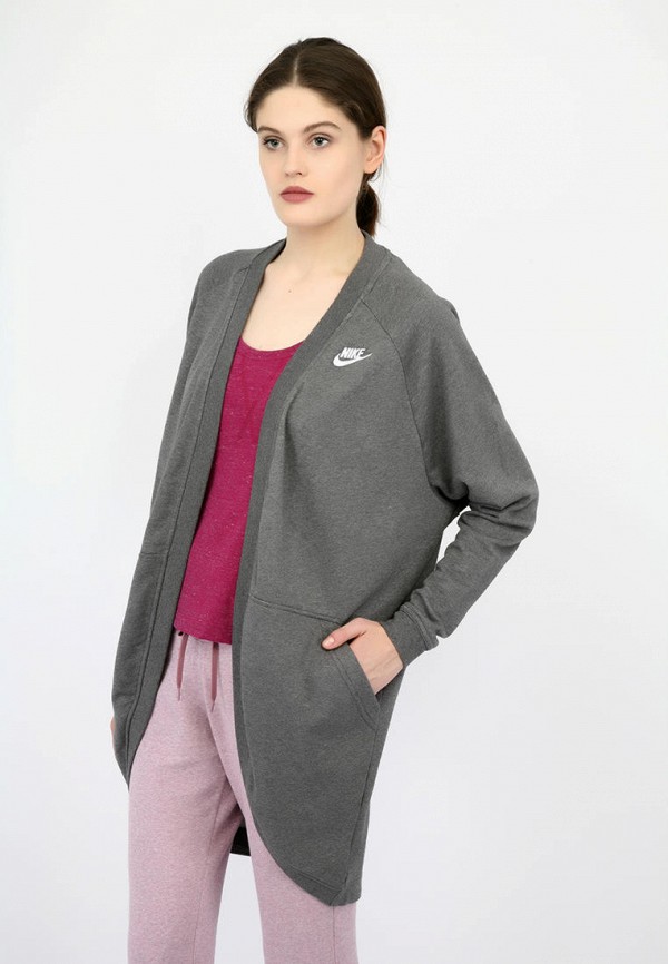 

Кардиган Nike; Nike MP002XM0M1QC, Серый