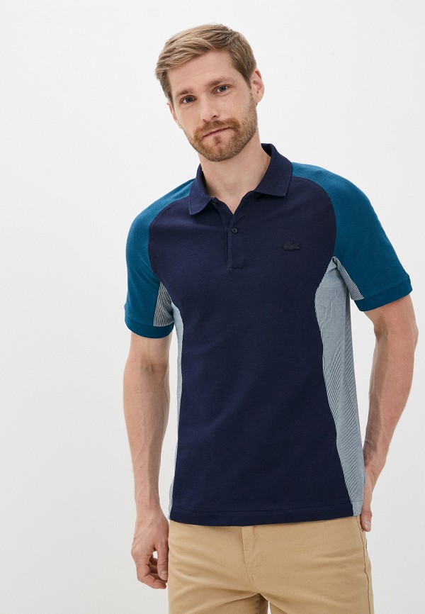 

Поло Lacoste, Синий