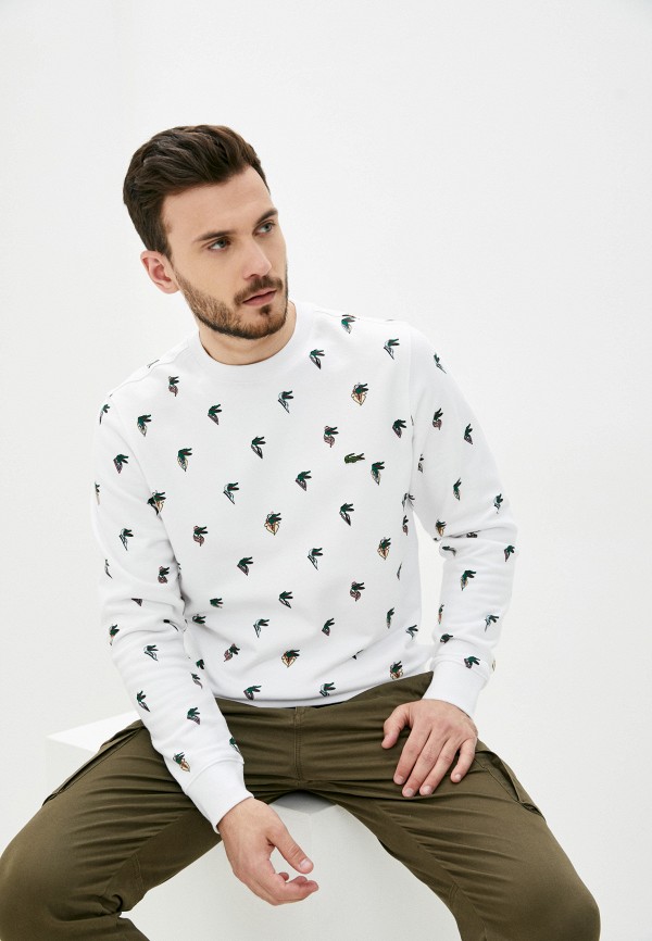 

Свитшот Lacoste, Белый