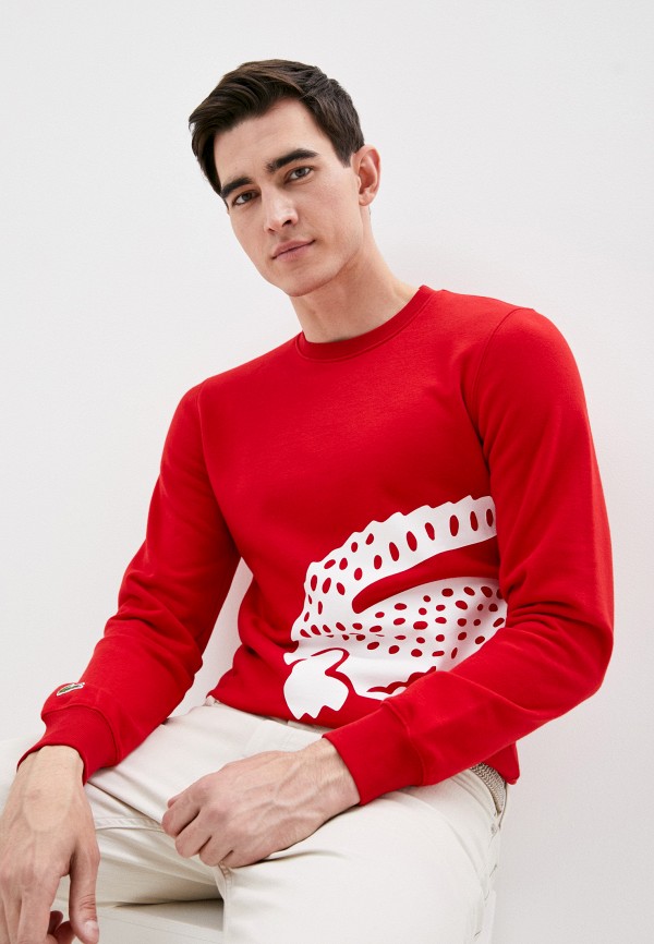 

Свитшот Lacoste, Красный