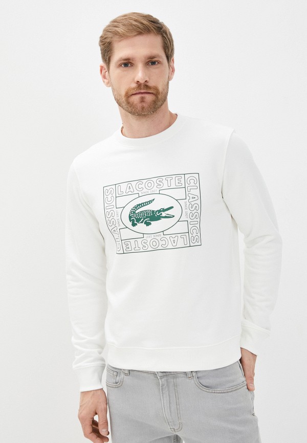 

Свитшот Lacoste, Белый
