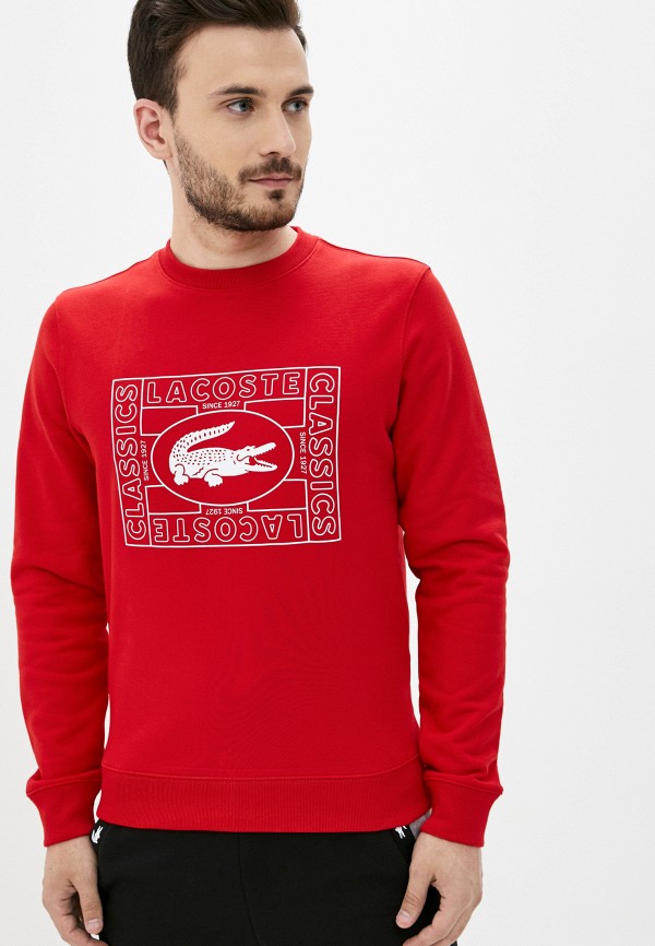 

Свитшот Lacoste, Красный