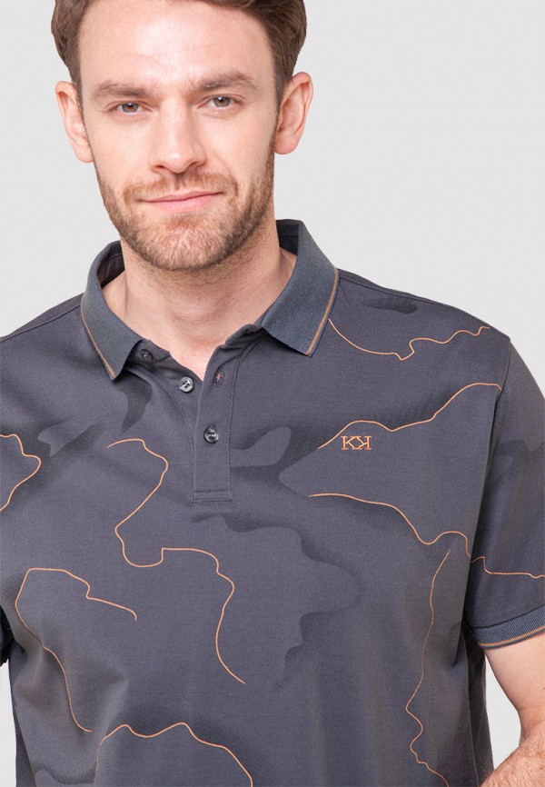 Поло Kanzler серый, размер 50, фото 4