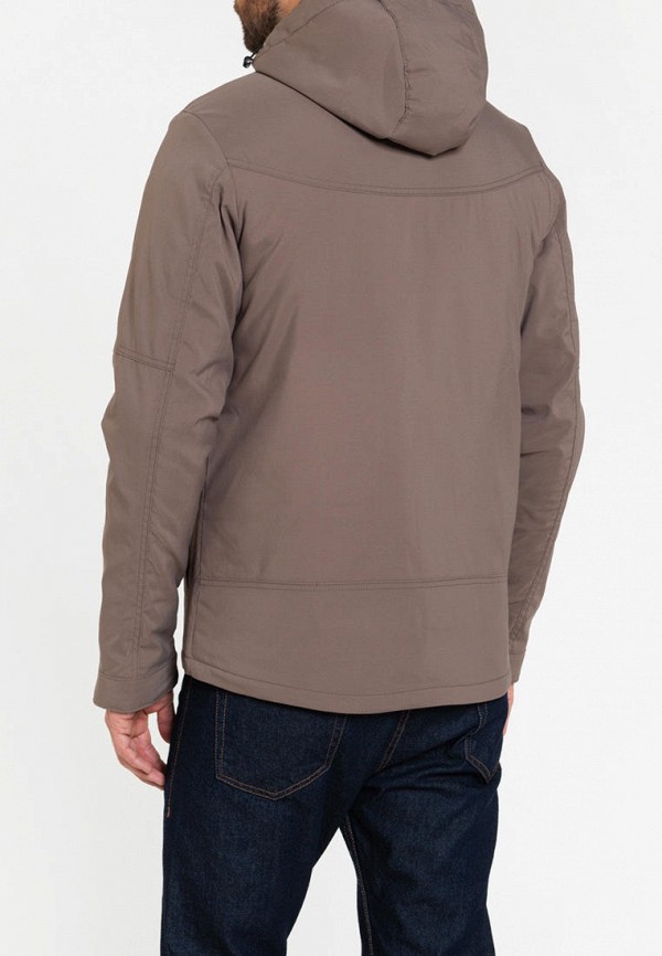 Куртка утепленная Amimoda цвет коричневый  Фото 3