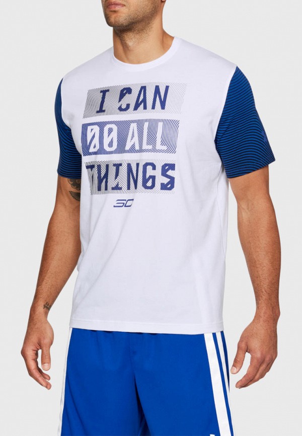 

Футболка спортивная Under Armour, Белый, SC30 I Can Do all Things