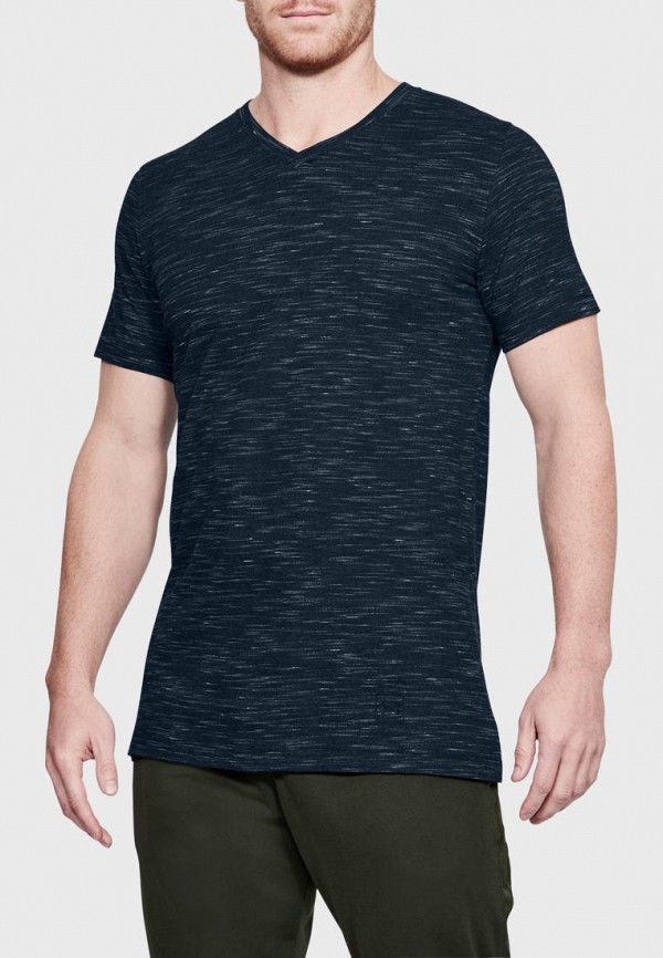 

Футболка спортивная Under Armour, Синий, Sportstyle Core V Neck Tee