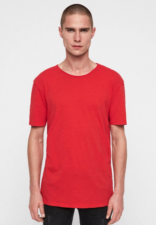 

Футболка AllSaints, Красный, FIGURE CREW