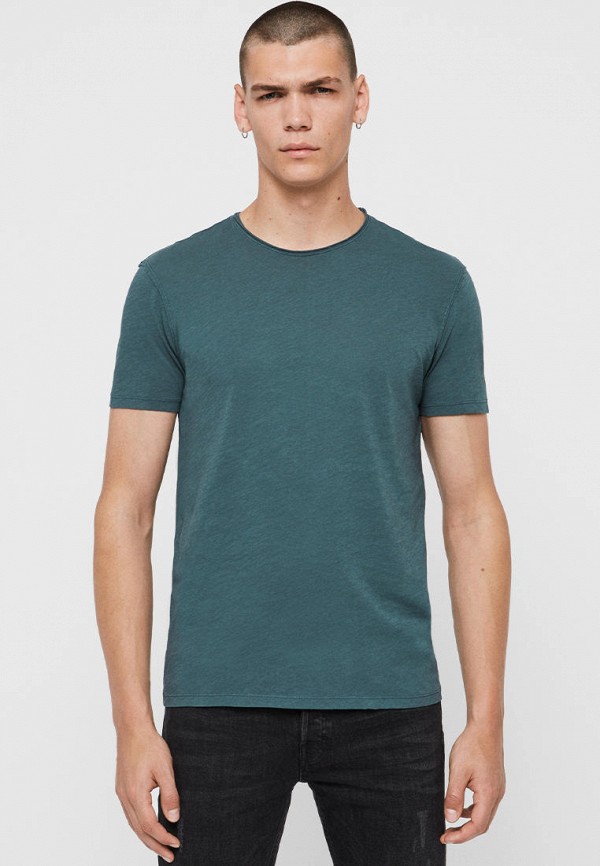 

Футболка AllSaints, Бирюзовый, AllSaints MP002XM0MR66