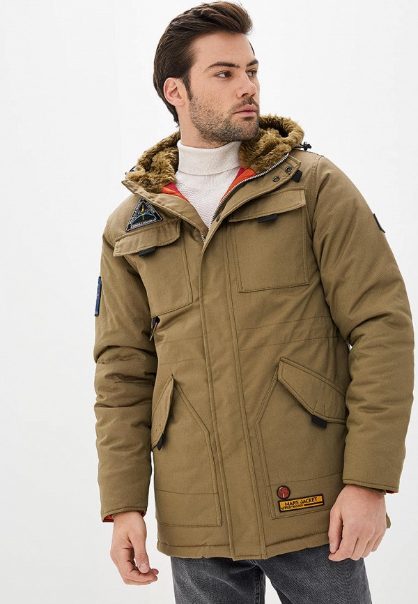 

Парка Airboss, Хаки, Airboss MP002XM0MRL1