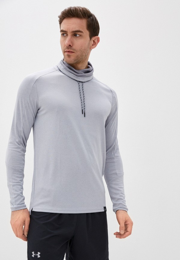 

Лонгслив спортивный Under Armour, Серый, Lighter Longer Funnel Neck LS