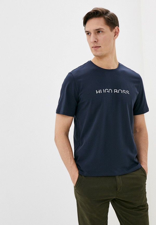 

Футболка домашняя Boss, Синий, Identity T-Shirt RN