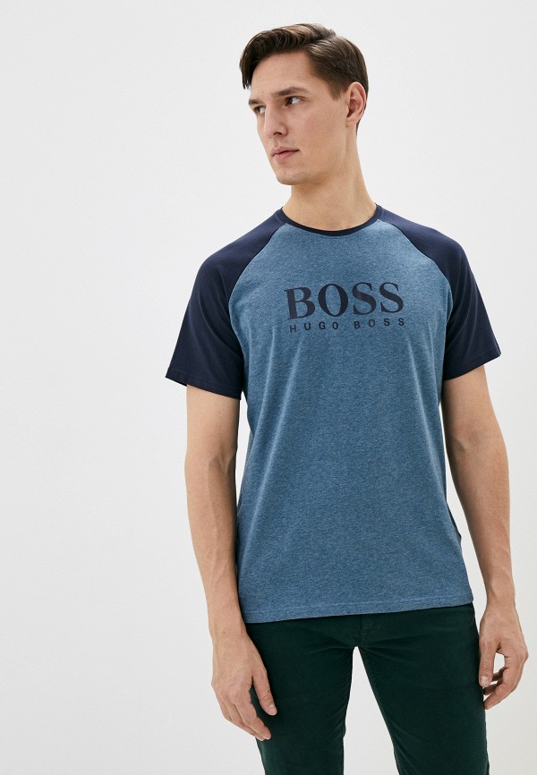 

Футболка домашняя Boss, Голубой, Cosy T-Shirt
