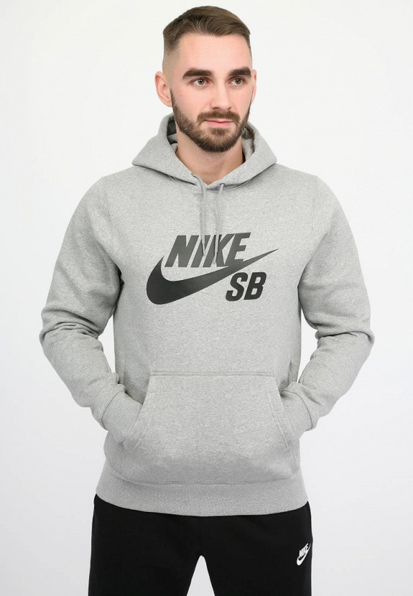 

Худи Nike, Серый, M NK SB ICON HOODIE PO ESSNL