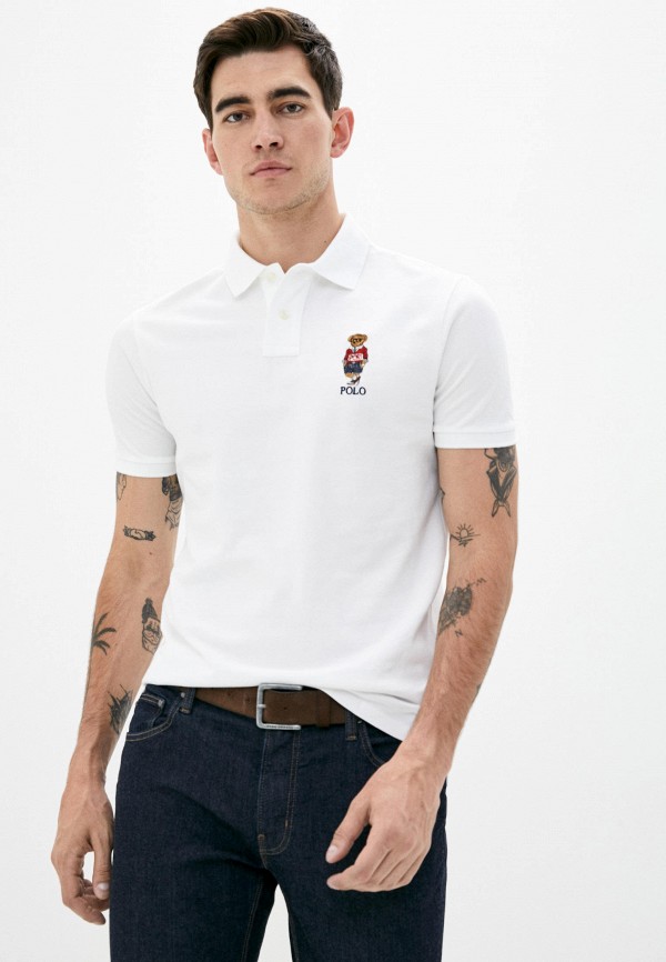 

Поло Polo Ralph Lauren, Белый, Polo Ralph Lauren MP002XM0MSCU