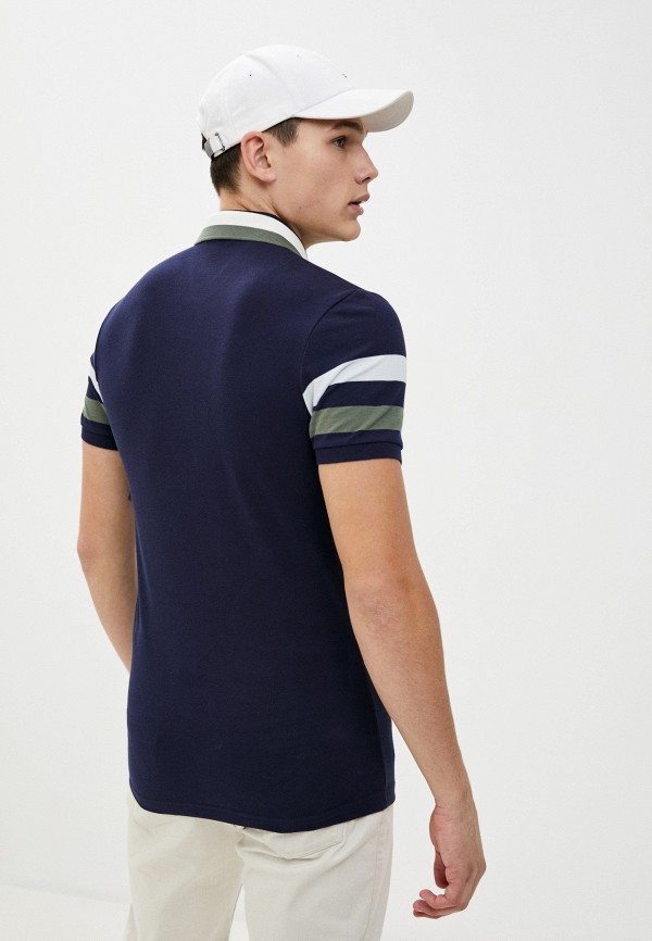 

Поло Lacoste, Синий