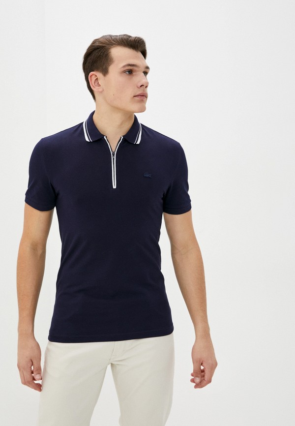 

Поло Lacoste, Синий