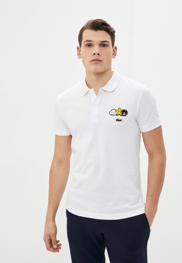 

Поло Lacoste, Белый
