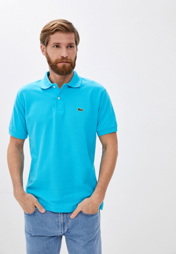 

Поло Lacoste, Бирюзовый