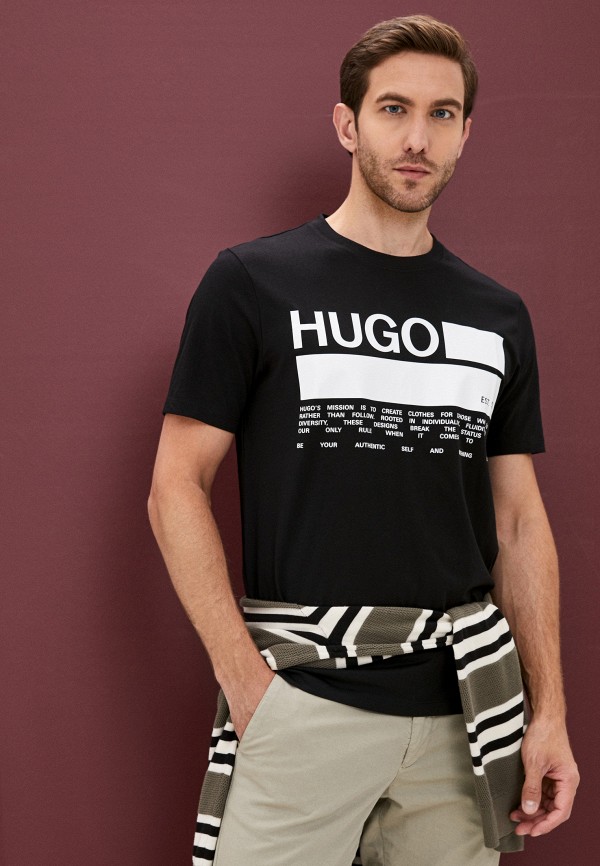 

Футболка Hugo, Черный, Dangri