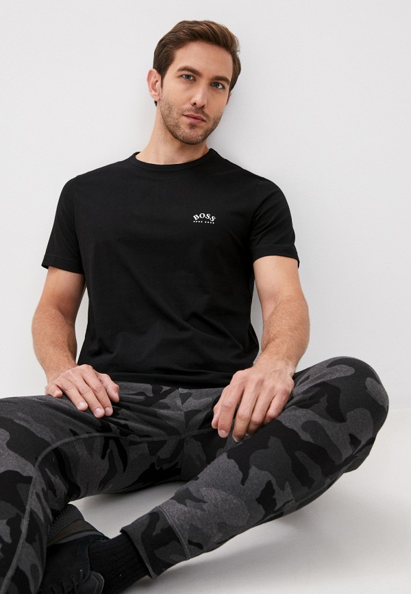 

Футболка Boss, Черный, Tee Curved