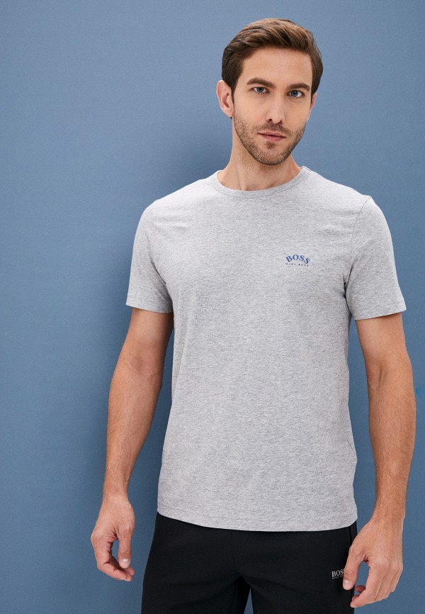 

Футболка Boss, Серый, Tee Curved
