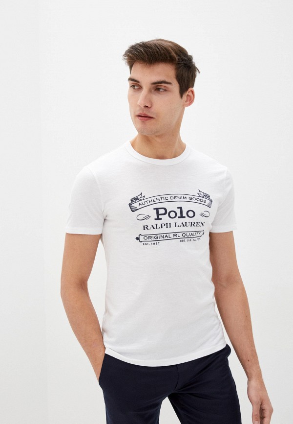 

Футболка Polo Ralph Lauren, Белый, Polo Ralph Lauren MP002XM0MT6U