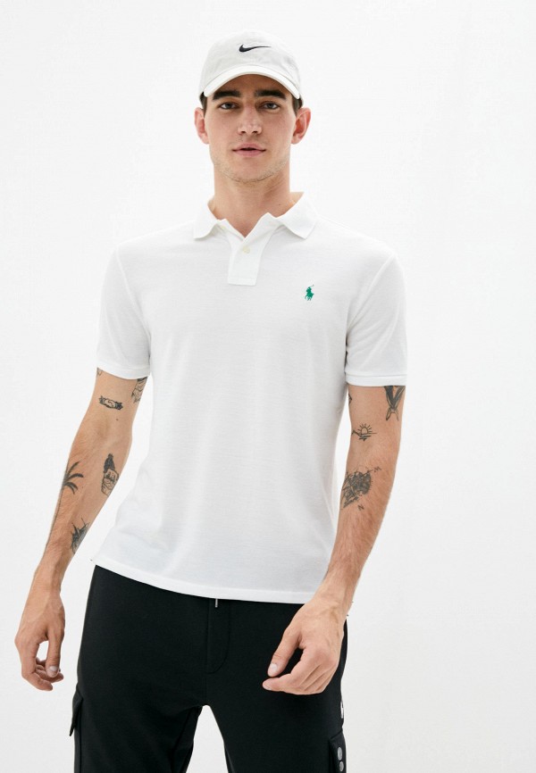 

Поло Polo Ralph Lauren, Белый, Polo Ralph Lauren MP002XM0MT6W