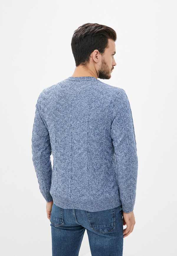 Пуловер Стим цвет синий  Фото 3