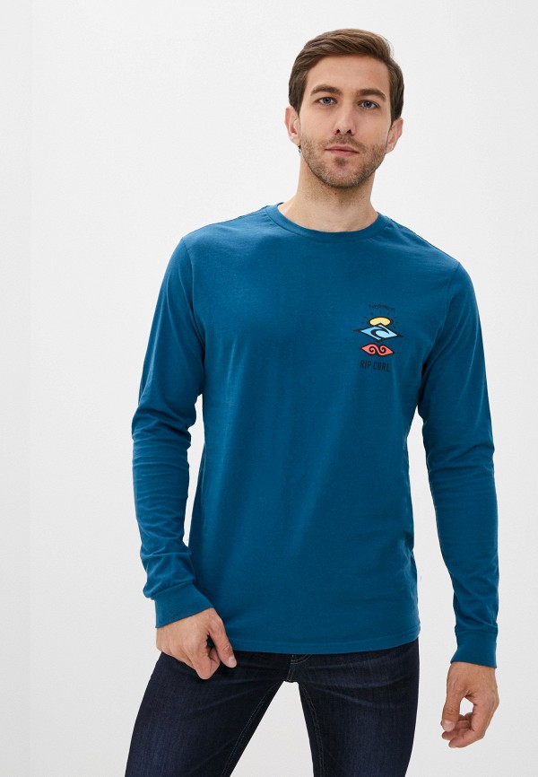 

Лонгслив Rip Curl, Синий, SEARCH LOGO L/S TEE